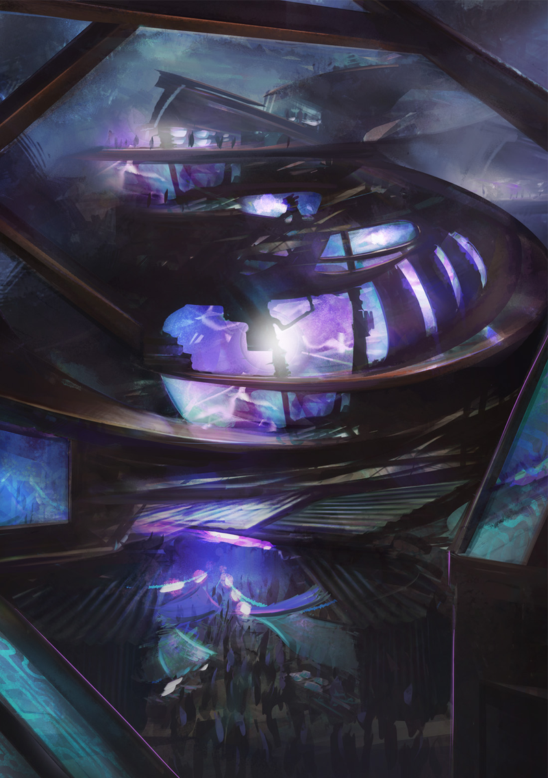 Illustration for article titled The Most Beautiful Art Based on William Gibson's Neuromancer